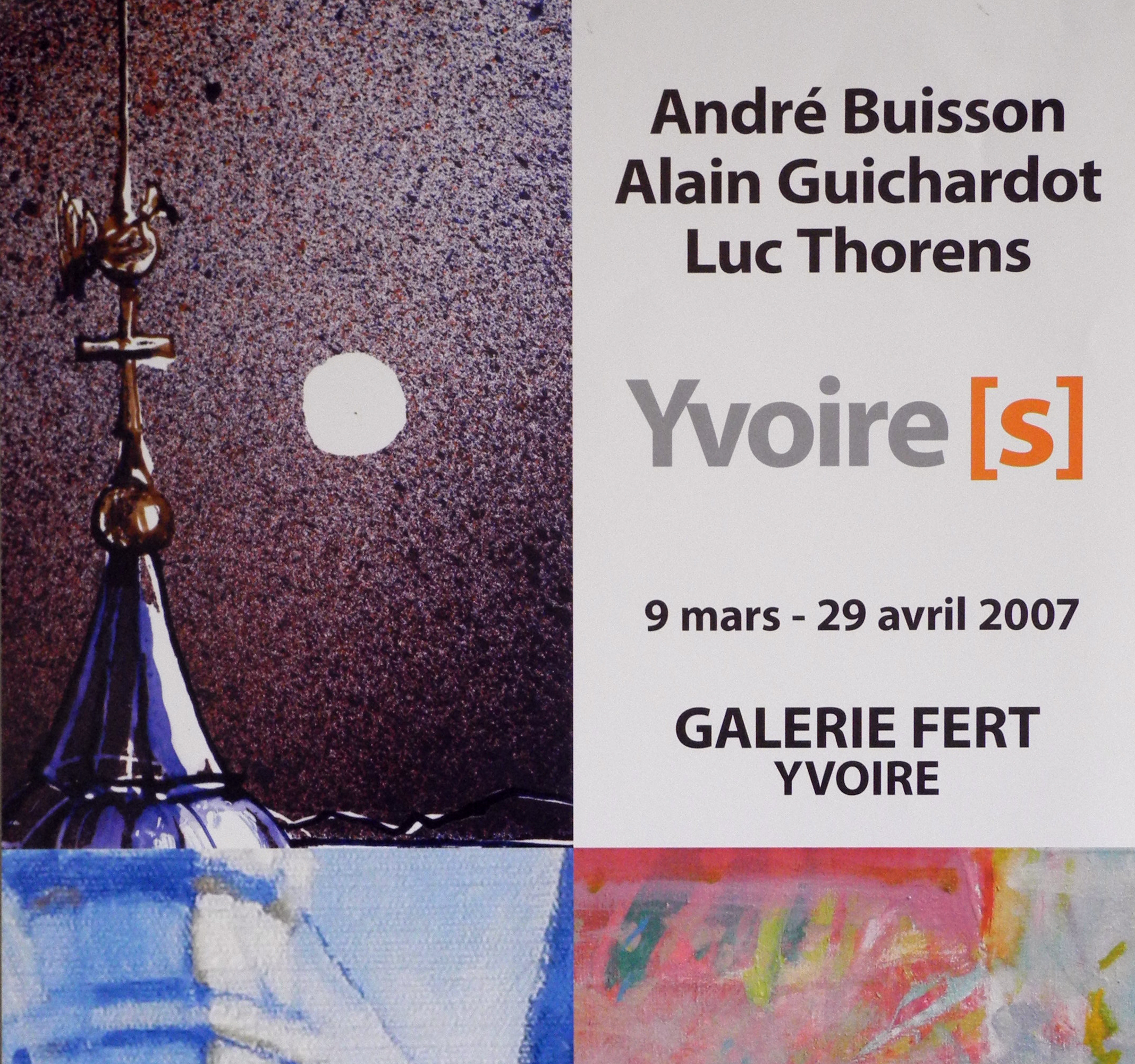 Exposition BUISSON – GUICHARDOT- THORENS
